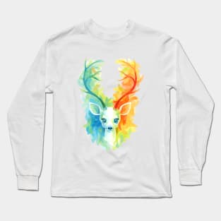 Feather Fawn Long Sleeve T-Shirt